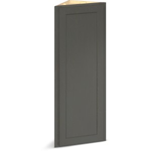 RELIABILT Parkstone II Wall Cabinet, Slate Stained, 12" W, 1 Door, Fully Assembled - 641489 | Lowe's Pro Supply